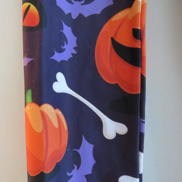 FIERCEPULSE Halloween Witch Leggings Pumpkin Goth Punk Alt Cosplay - Size S - Picture 8 of 14